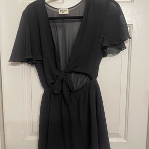 Show me your Mumu black romper